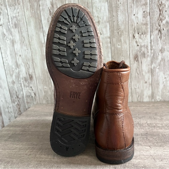 Frye Brown Leather Men's Boots - Picture 8 of 8